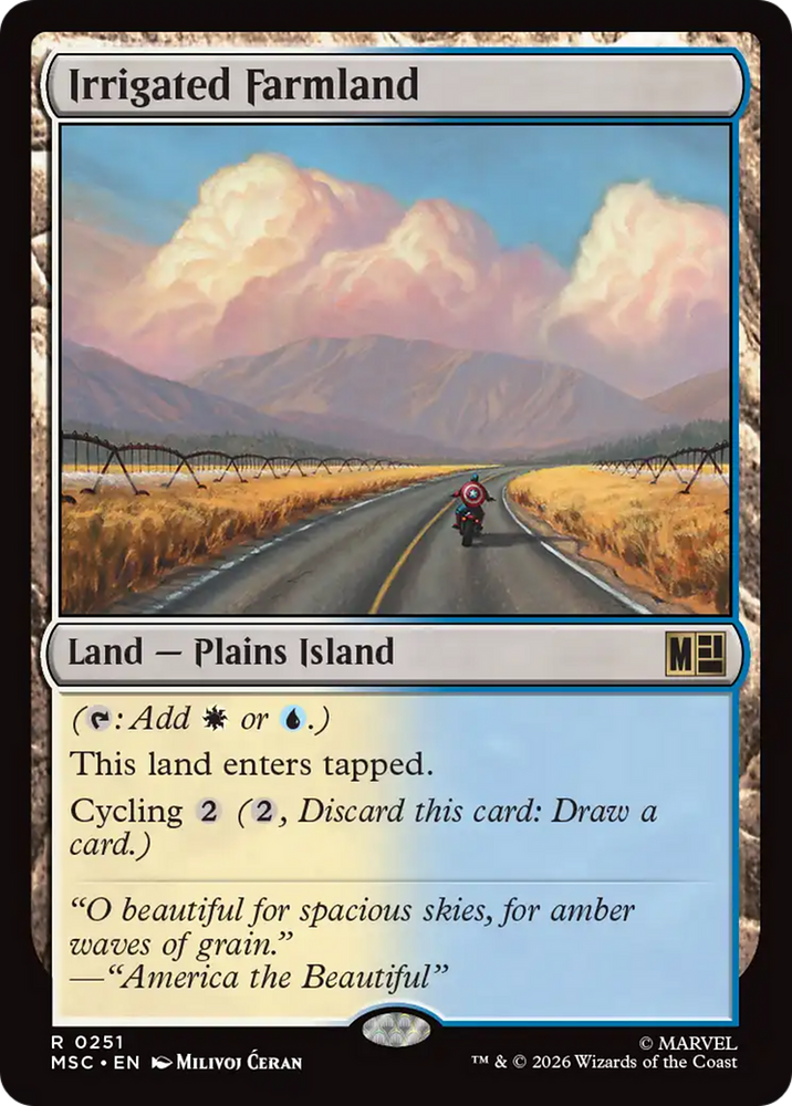 Irrigated Farmland [Marvel Super Heroes Commander] Magic: The Gathering