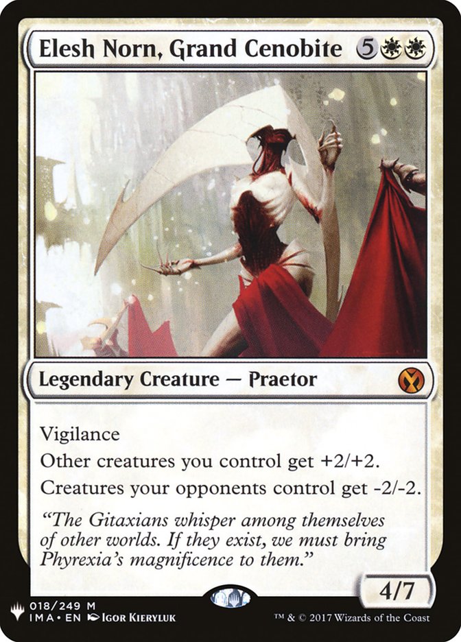 Elesh Norn, Grand Cenobite [Mystery Booster] Magic: The Gathering