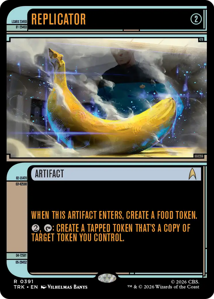 Replicator (Showcase) [Star Trek] Magic: The Gathering