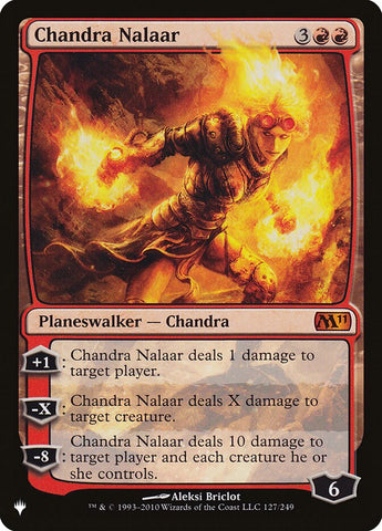 Chandra Nalaar [The List] Magic: The Gathering