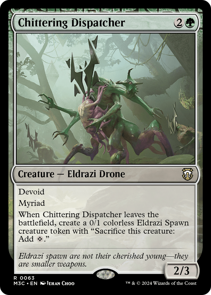 Chittering Dispatcher [Modern Horizons 3 Commander] Magic: The Gathering
