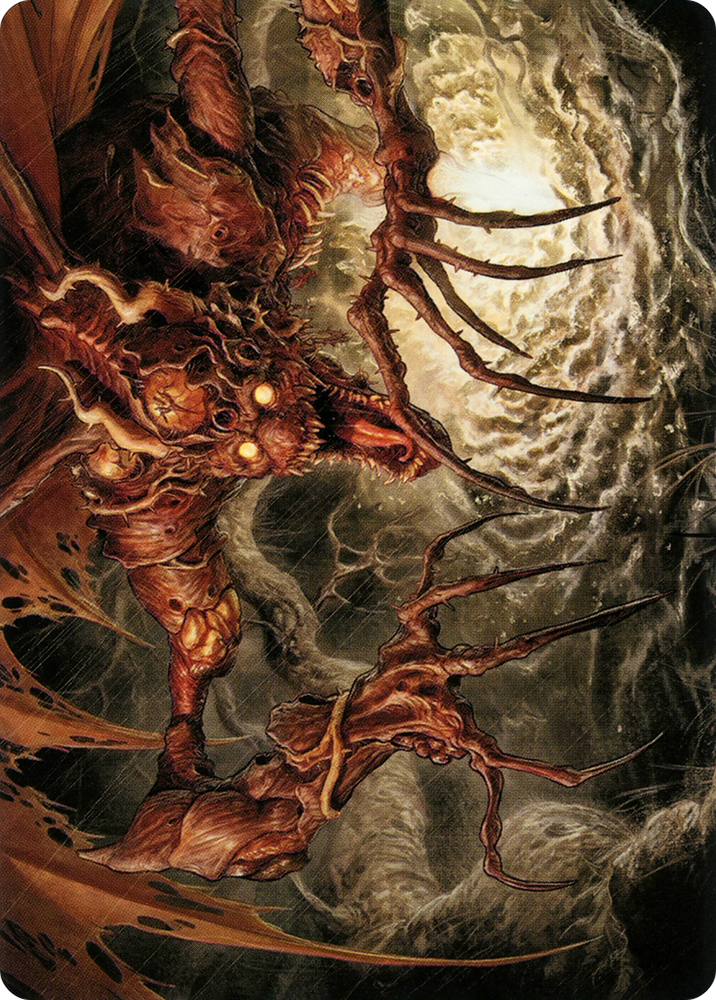 Archfiend of Sorrows Art Card [Modern Horizons 2 Art Series] Magic: The Gathering
