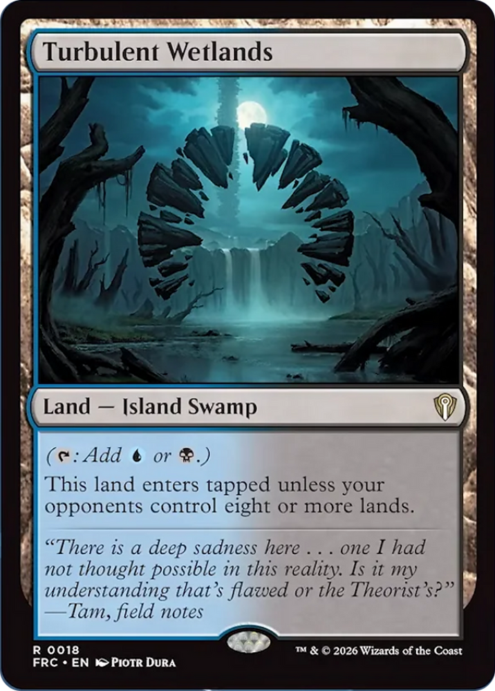 Turbulent Wetlands [Reality Fracture Commander] Magic: The Gathering