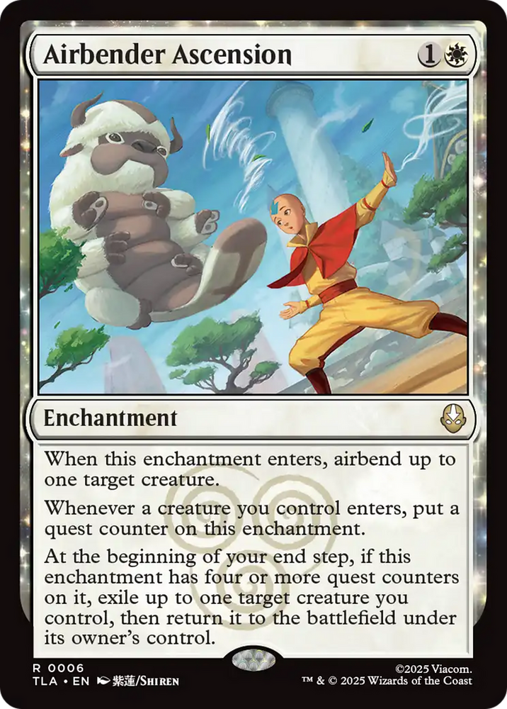 Airbender Ascension [Avatar: The Last Airbender] Magic: The Gathering