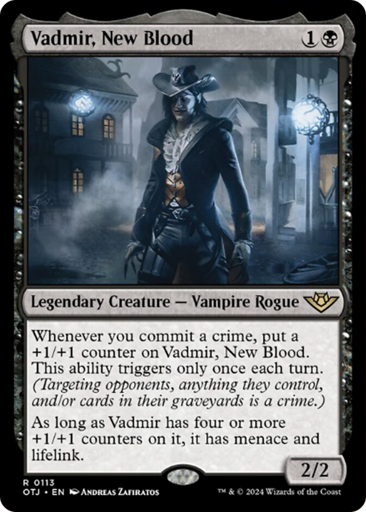 Vadmir, New Blood [Outlaws of Thunder Junction] Magic: The Gathering