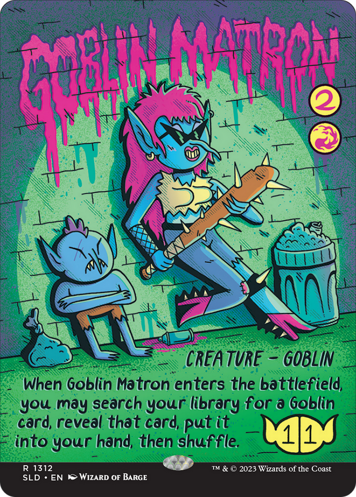 Goblin Matron (Rainbow Foil) [Secret Lair Drop Series] Magic: The Gathering
