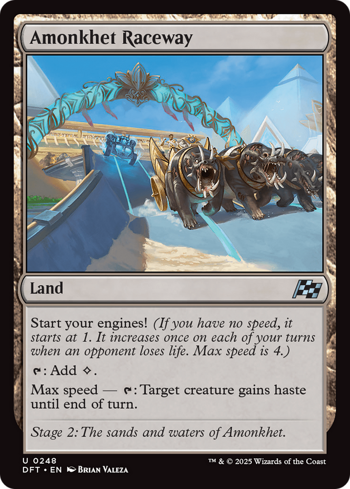 Amonkhet Raceway [Aetherdrift] Magic: The Gathering
