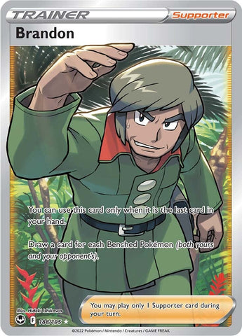 Brandon (188/195) [Sword & Shield: Silver Tempest] Pokémon
