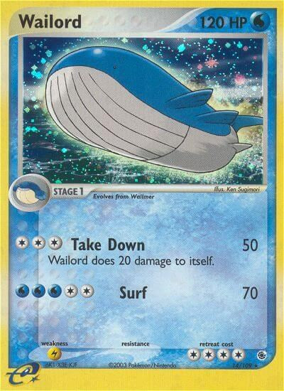 Wailord (14/109) [EX: Ruby & Sapphire] Pokémon