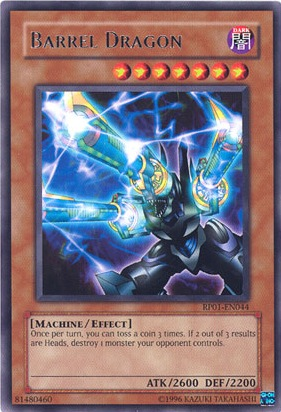Barrel Dragon [RP01-EN044] Rare Yu-Gi-Oh!