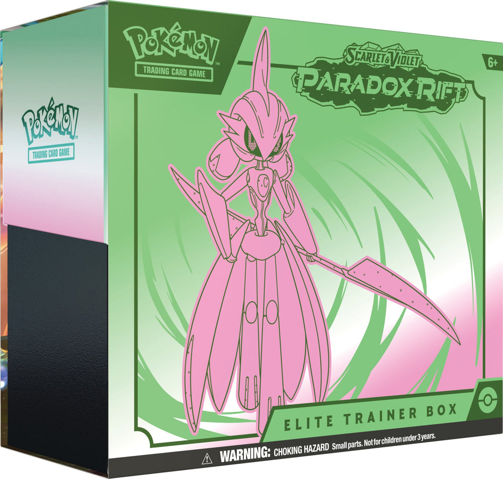 Scarlet & Violet: Paradox Rift - Elite Trainer Box (Iron Valiant) Pokémon