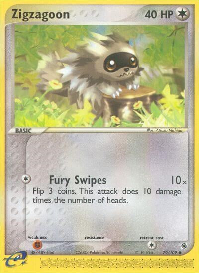 Zigzagoon (79/109) [EX: Ruby & Sapphire] Pokémon