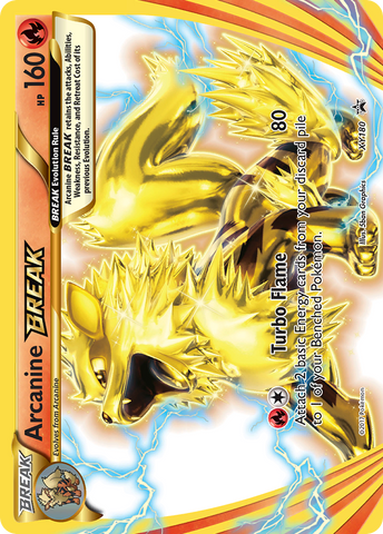 Arcanine BREAK (XY180) [XY: Black Star Promos] Pokémon