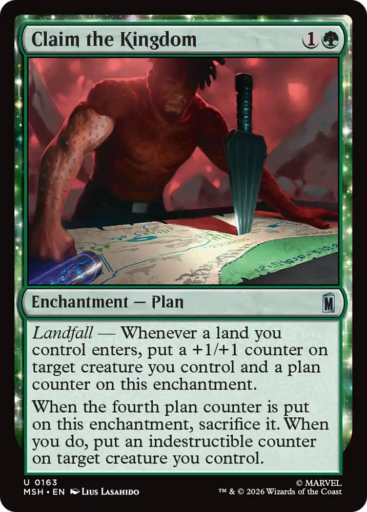 Claim the Kingdom [Marvel Super Heroes] Magic: The Gathering