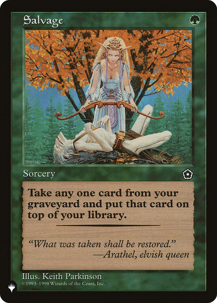 Salvage [The List] Magic: The Gathering