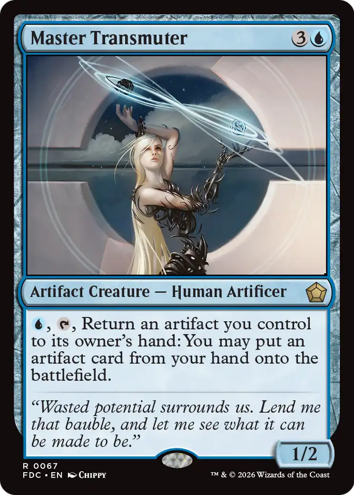 Master Transmuter [Foundations Commander] Magic: The Gathering