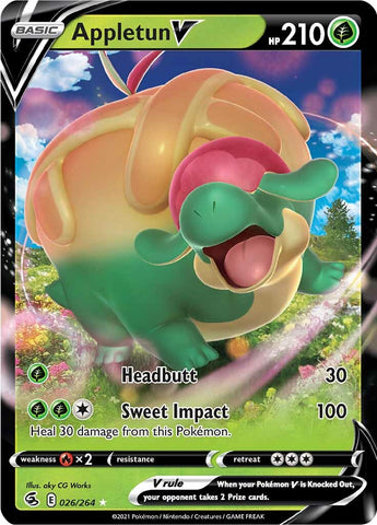 Appletun V (026/264) [Sword & Shield: Fusion Strike] Pokémon