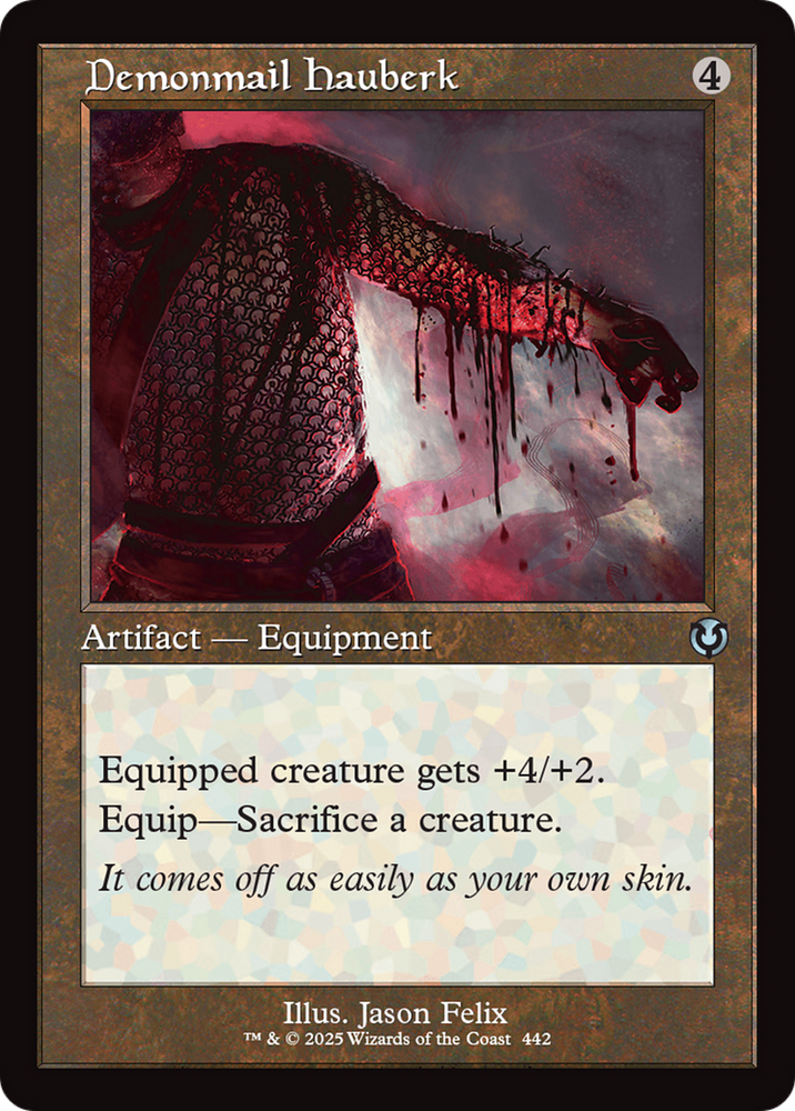 Demonmail Hauberk (Retro Frame) [Innistrad Remastered] Magic: The Gathering