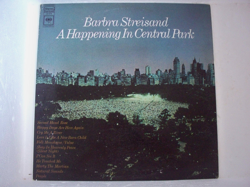 BARBARA STREISAND A Happening In Central Park LP Columbia CS-9710 SEALED Vinyl [Vinyl] VINYL