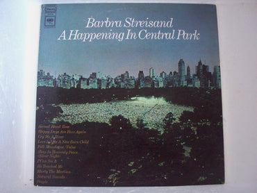 BARBARA STREISAND A Happening In Central Park LP Columbia CS-9710 SEALED Vinyl [Vinyl] VINYL