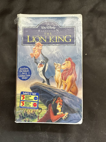 The Lion King VHS