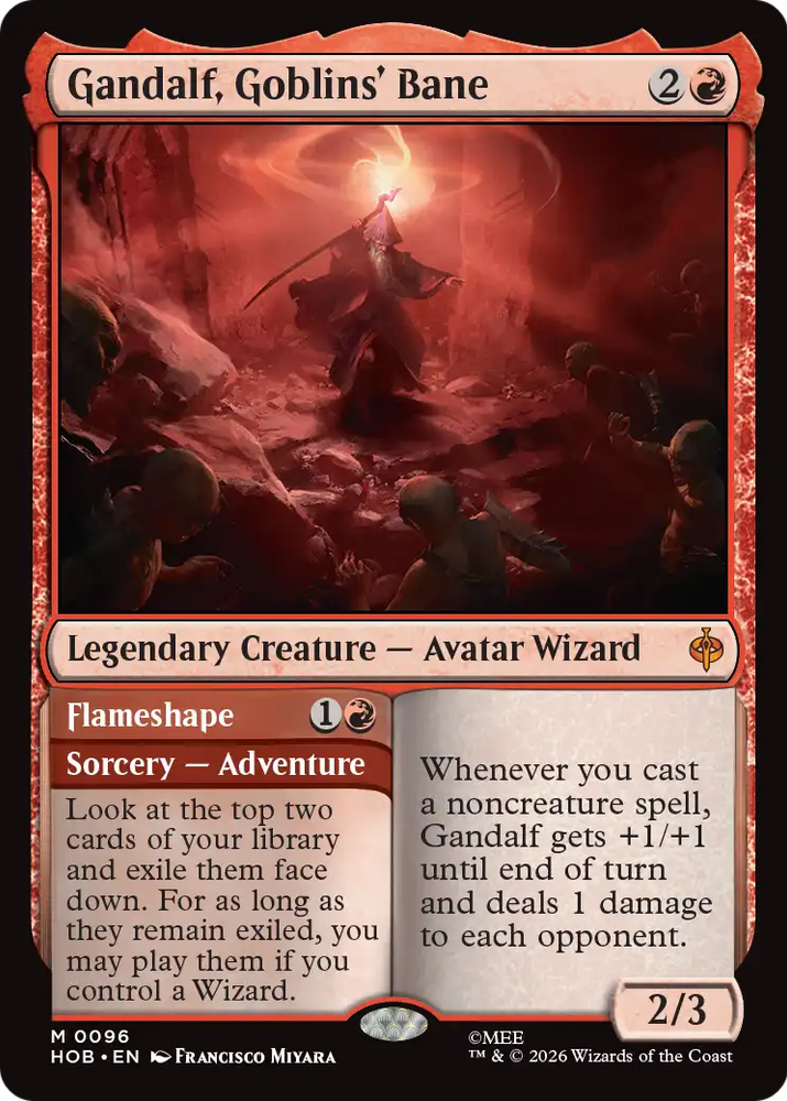 Gandalf, Goblins' Bane [The Hobbit] Magic: The Gathering
