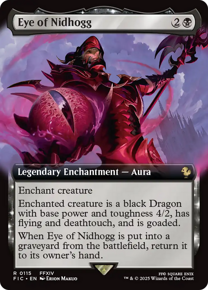 Eye of Nidhogg (Extended Art) [FINAL FANTASY Commander] Magic: The Gathering