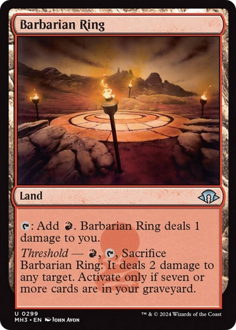 Barbarian Ring [Modern Horizons 3] Magic: The Gathering