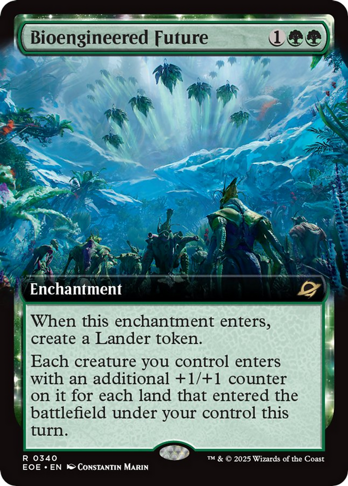 Bioengineered Future (Extended Art) [Edge of Eternities] Magic: The Gathering