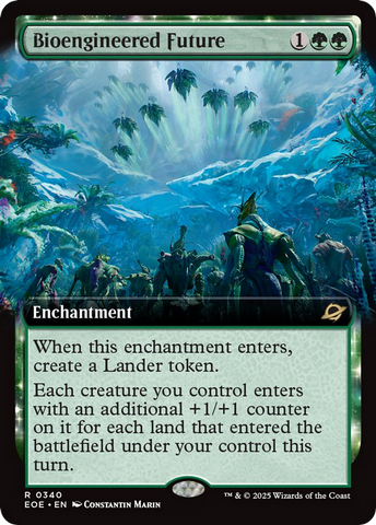 Bioengineered Future (Extended Art) [Edge of Eternities] Magic: The Gathering