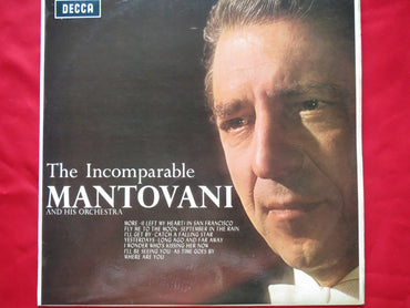MANTOVANI & HIS ORCHESTRA The Incomparable Mantovani vinyl LP [Vinyl] Mantovani and His Orchestra VINYL