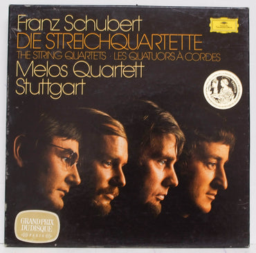 Franz Schubert, Melos Quartett Stuttgart  Die Streichquartette [Vinyl] VINYL