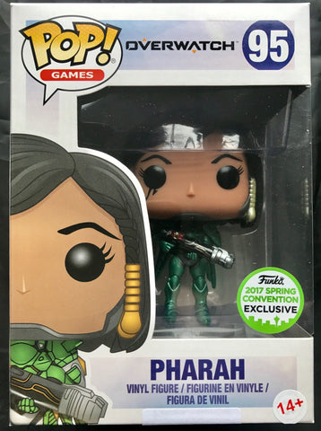 Funko POP! Games Pharah Overwatch 2017 Spring Convention Exlcusive #95 Vinyl Figure FUNKO