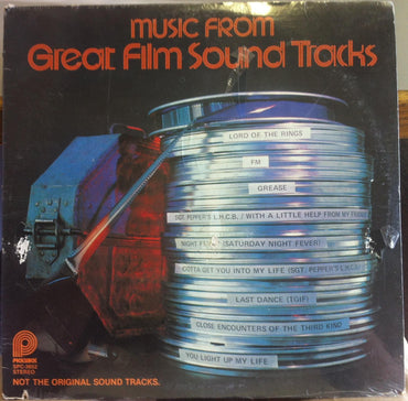 VARIOUS MUSIC FROM GREAT FILM SOUNDTRACKS vinyl record [Vinyl] Unknown Artist VINYL