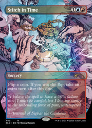 Stitch in Time // Stitch in Time (Borderless) [Secret Lair Drop Series] Magic: The Gathering