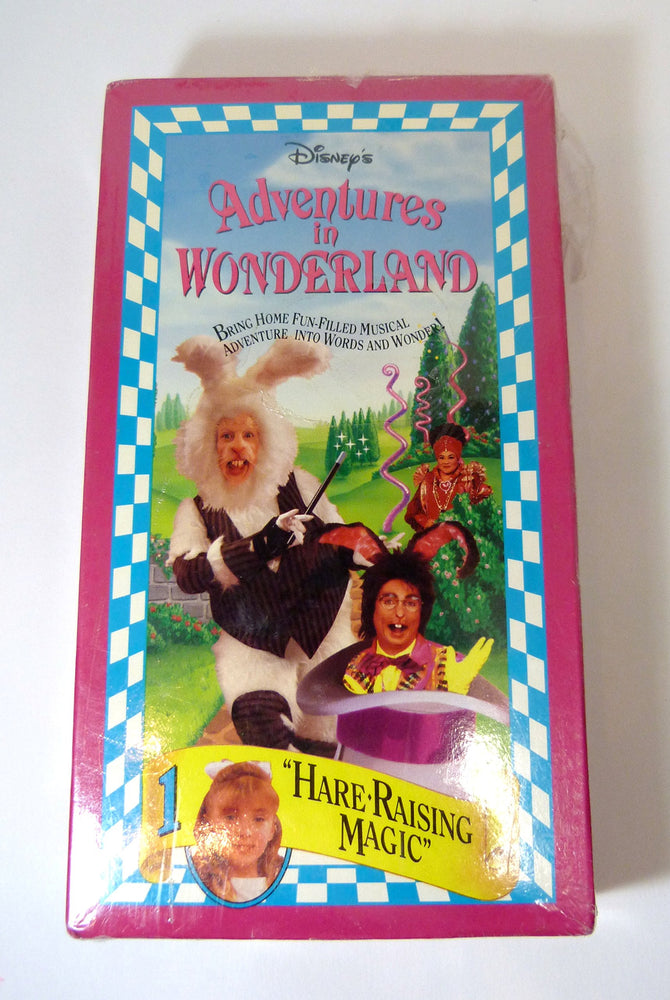 Disney's Adventures in Wonderland, Vol. 1 - Hare-Raising Magic [VHS] VHS