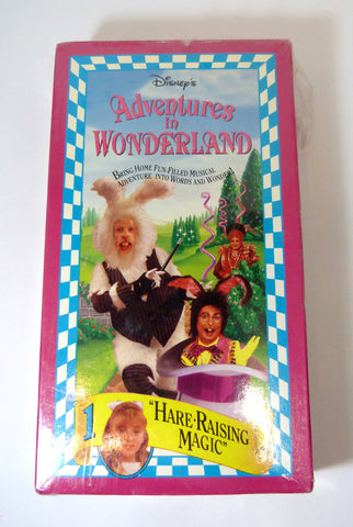 Disney's Adventures in Wonderland, Vol. 1 - Hare-Raising Magic [VHS] VHS