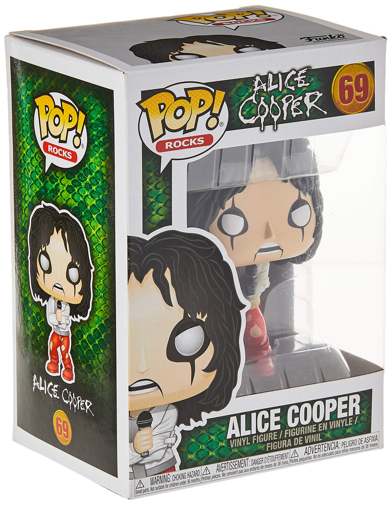 Funko Pop Rocks Alice Cooper with Straitjacket Exclusive Vinyl FIgure 69 FUNKO