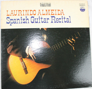 Spanish Guitar Recital [Vinyl] Laurindo Almeida VINYL