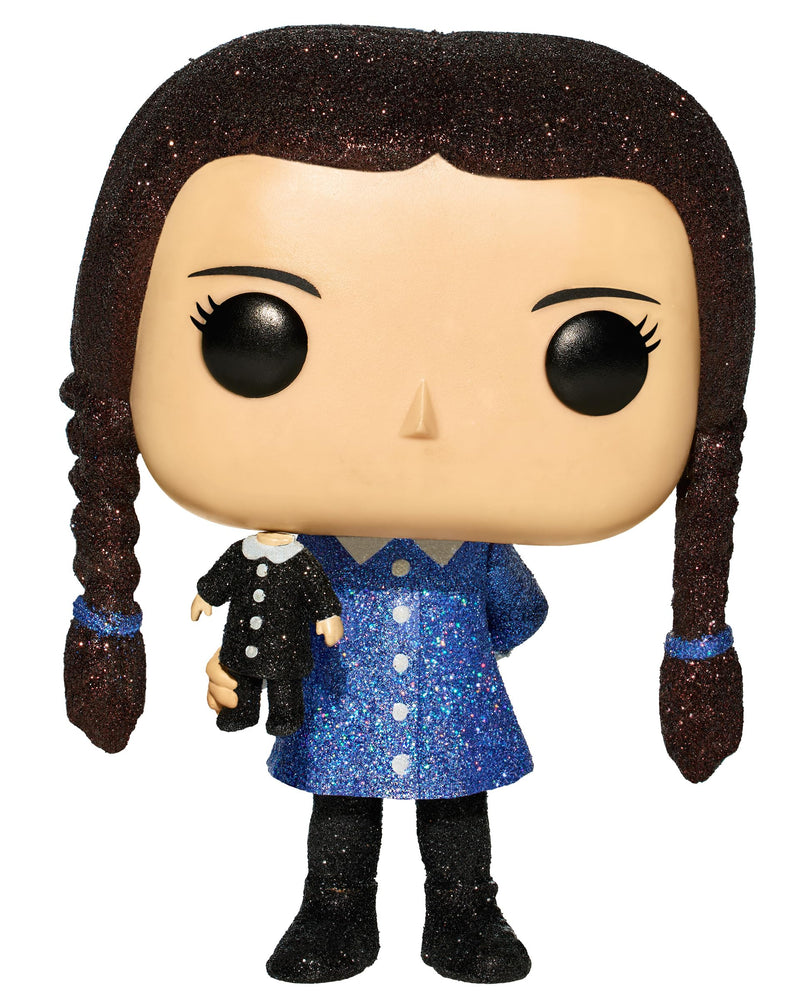 Funko Spirit Halloween The Addams Family Wednesday Addams Diamond Glitter POP! Figure | Officially Licensed | Wednesday Collectible FUNKO