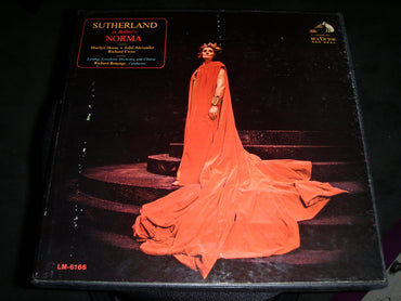 Bellini: Norma Vincenzo Bellini; Joan Sutherland; Richard Bonynge; Marilyn Horne; John Alexander; Richard Cross and London Symphony Orchestra VINYL