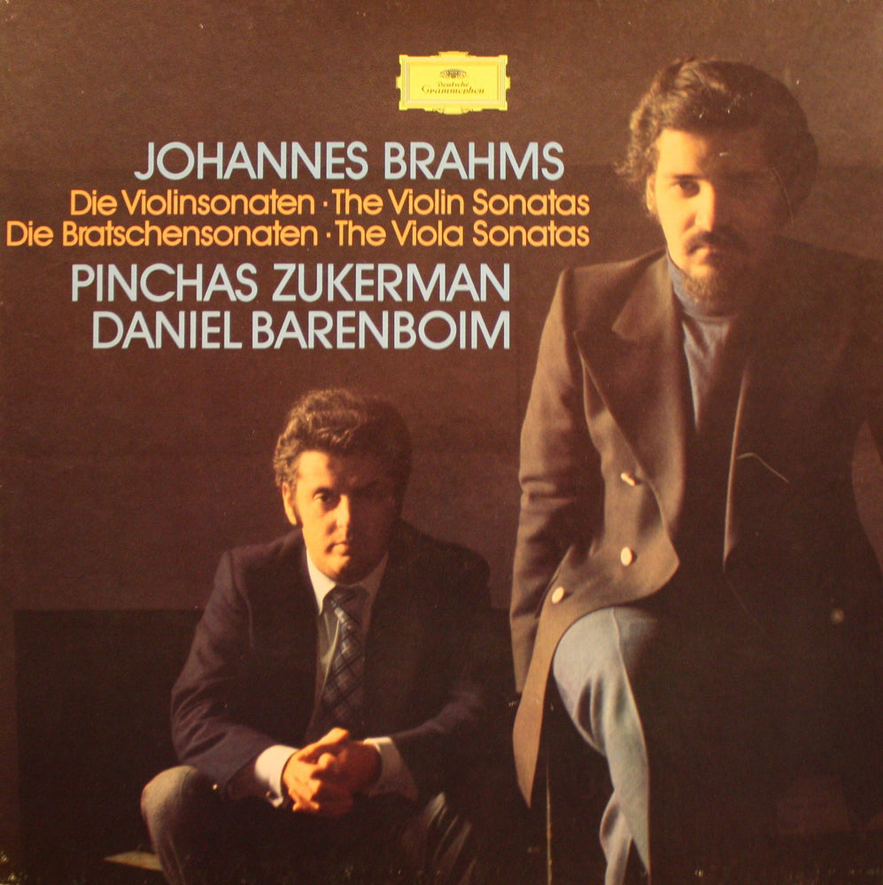 Johannes Brahms: The Violin Sonatas [Vinyl] Pinchas Zukerman and Daniel Barenboim VINYL