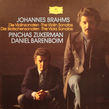 Johannes Brahms: The Violin Sonatas [Vinyl] Pinchas Zukerman and Daniel Barenboim VINYL