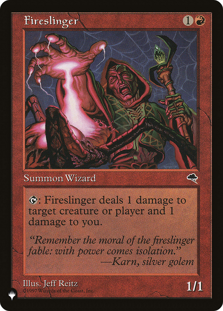 Fireslinger [The List] Magic: The Gathering