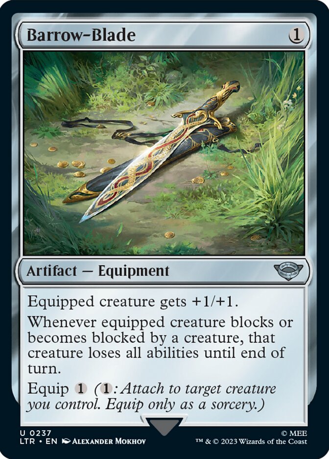 Barrow-Blade [The Lord of the Rings: Tales of Middle-Earth] Magic: The Gathering