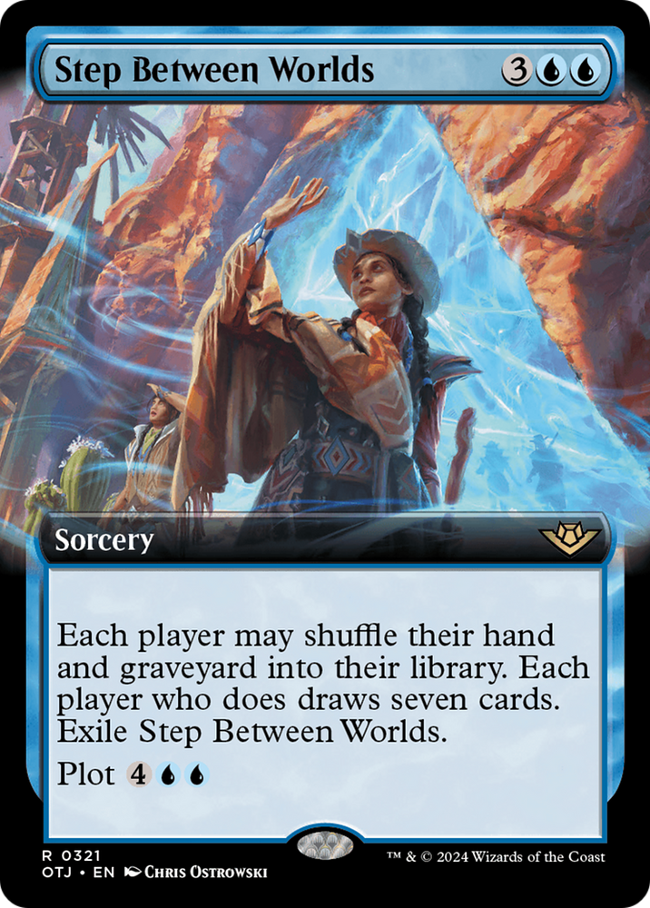 Step Between Worlds (Extended Art) [Outlaws of Thunder Junction] Magic: The Gathering
