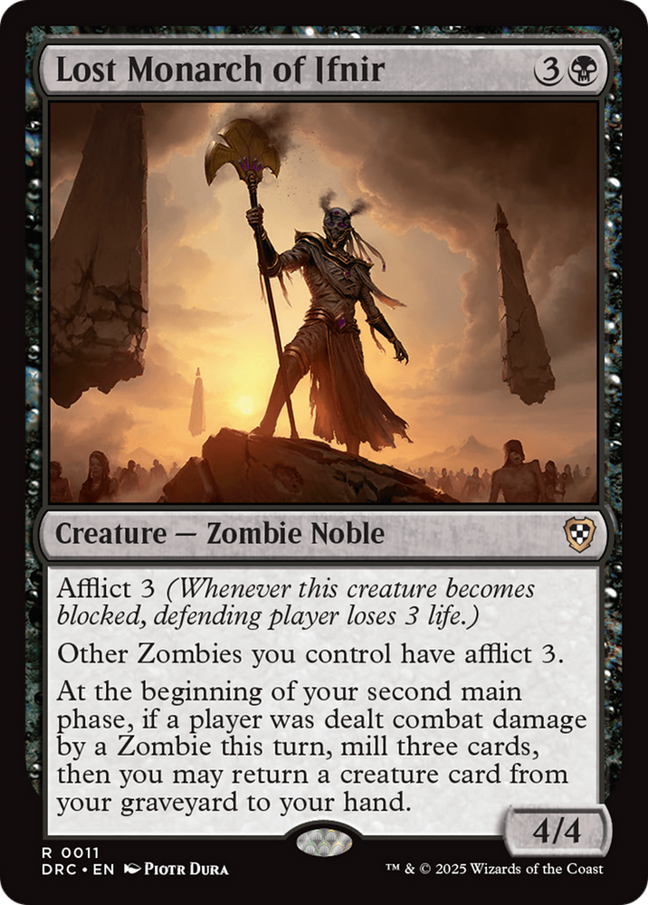 Lost Monarch of Ifnir [Aetherdrift Commander] Magic: The Gathering