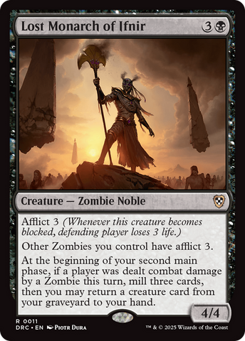 Lost Monarch of Ifnir [Aetherdrift Commander] Magic: The Gathering