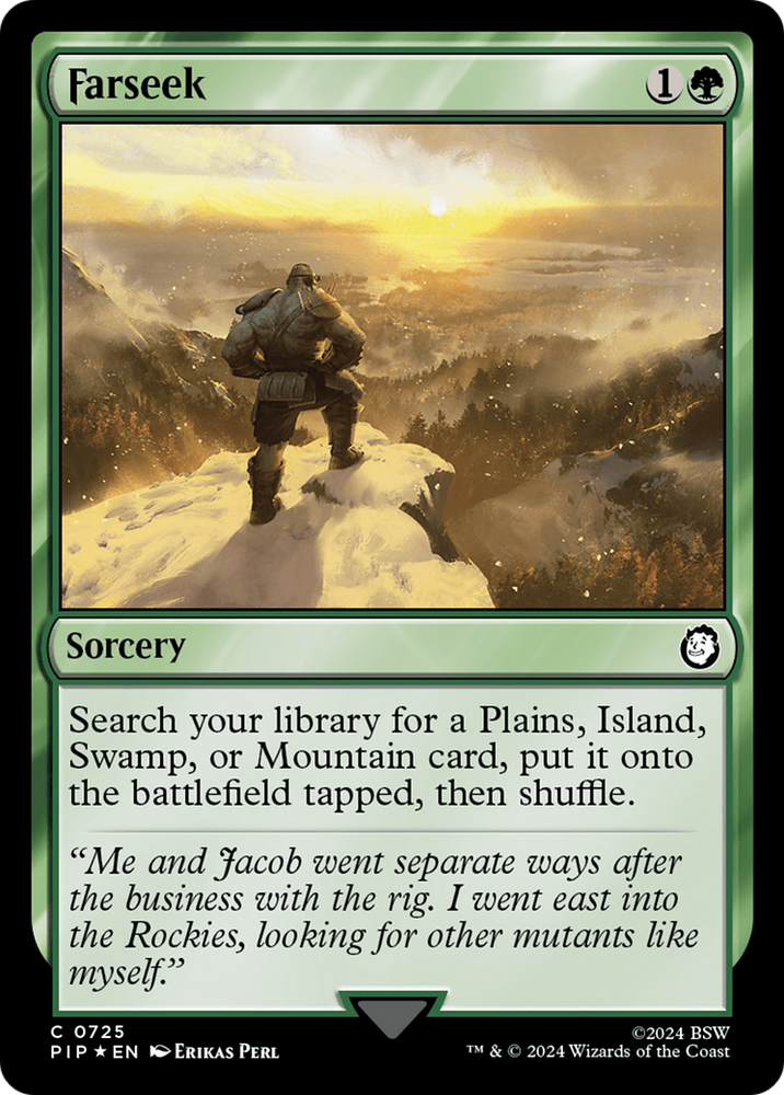 Farseek (Surge Foil) [Fallout] Magic: The Gathering