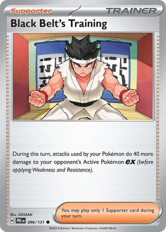 Black Belt's Training (096/131) [Scarlet & Violet: Prismatic Evolutions] Pokémon